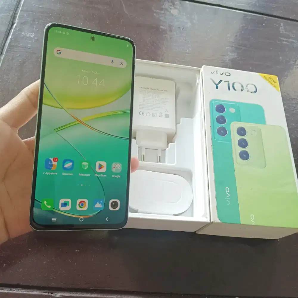Vivo y100 4G 8+8/128 Fullset ori no minus