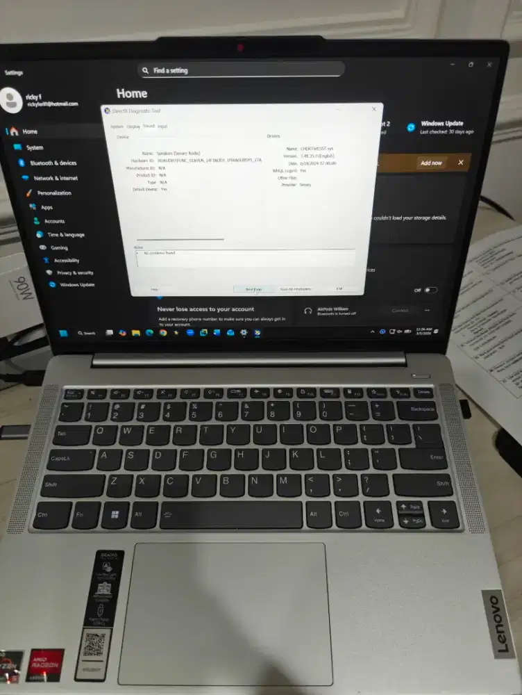 Lenovo ideapad slim 5 ryzen 5 7530u 16gb 512ssd