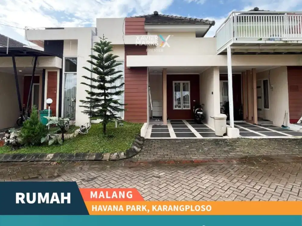 Dijual Rumah Semi Furnish View Bagus di Havana Park Karangploso Malang