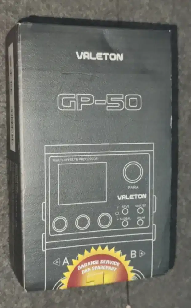 Pedal Valeton GP-50 New Multi Efek Powerful Gitar Bass support IR NAM