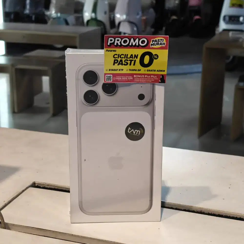 iPhone 17 Pro Max 512gb Silver Ibox Ready Siap Antar