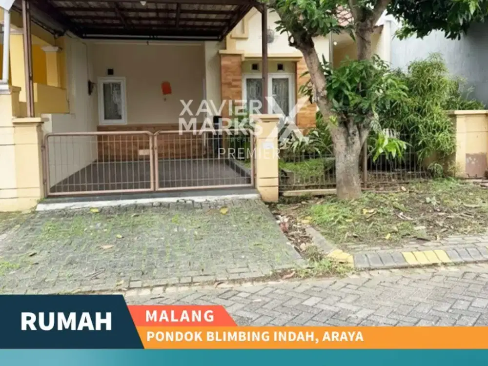 Dijual Rumah Minimalis Siap Huni di PBI Araya Blimbing Malang
