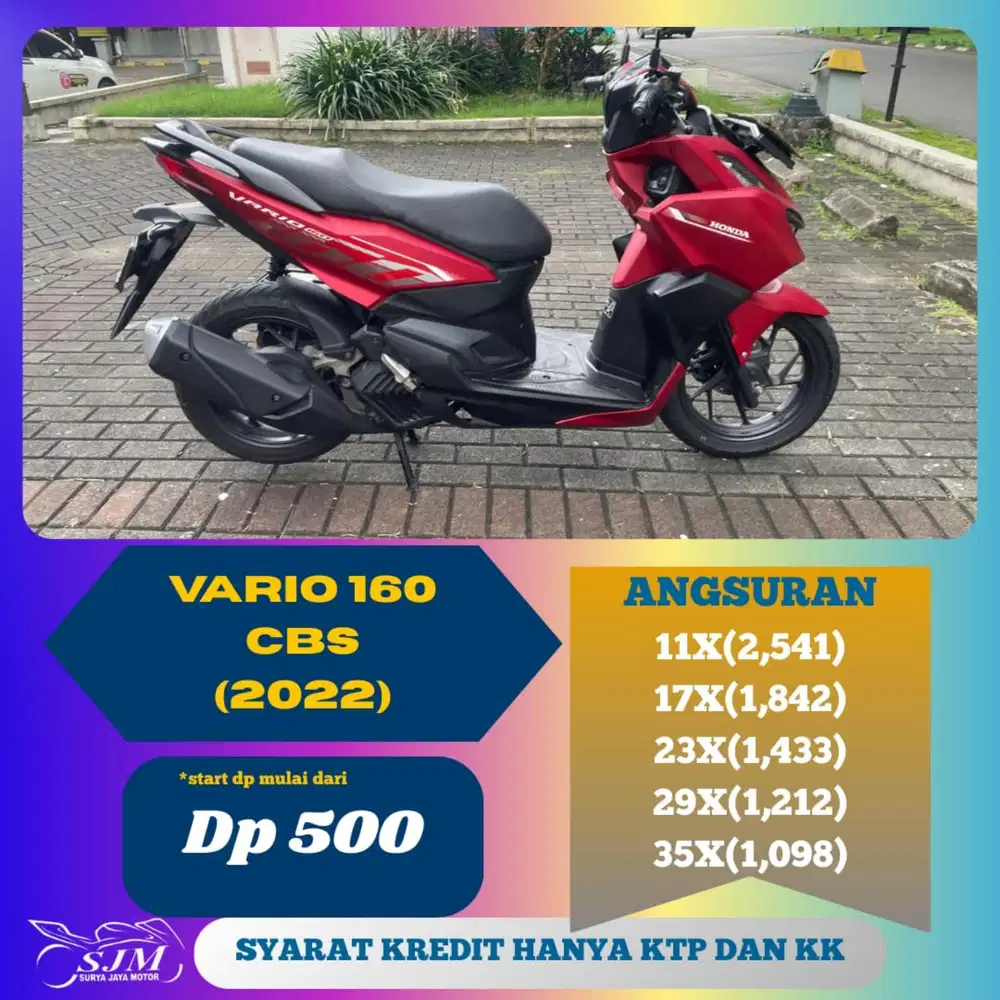 HONDA VARIO 160 CBS 2022 SUPER MANTAPP