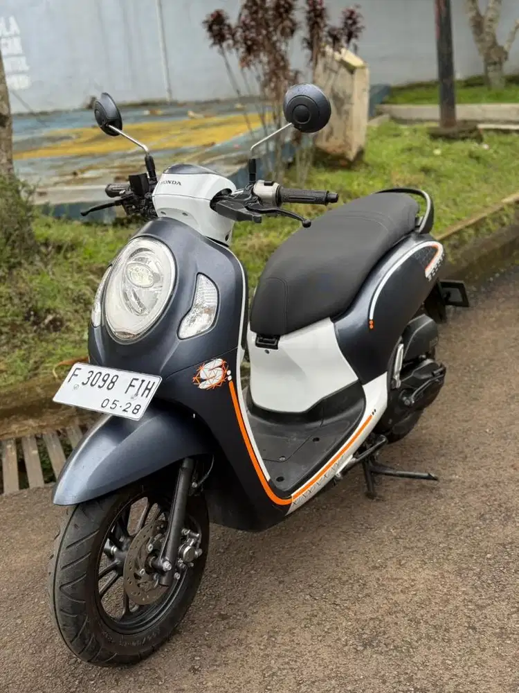 Honda Scoopy Fashion Thn 2023 Blue Matte Mulus