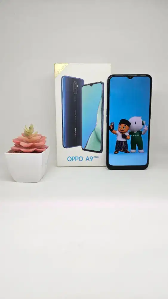 Oppo A9 8/128GB (Blue) Fullset mulus