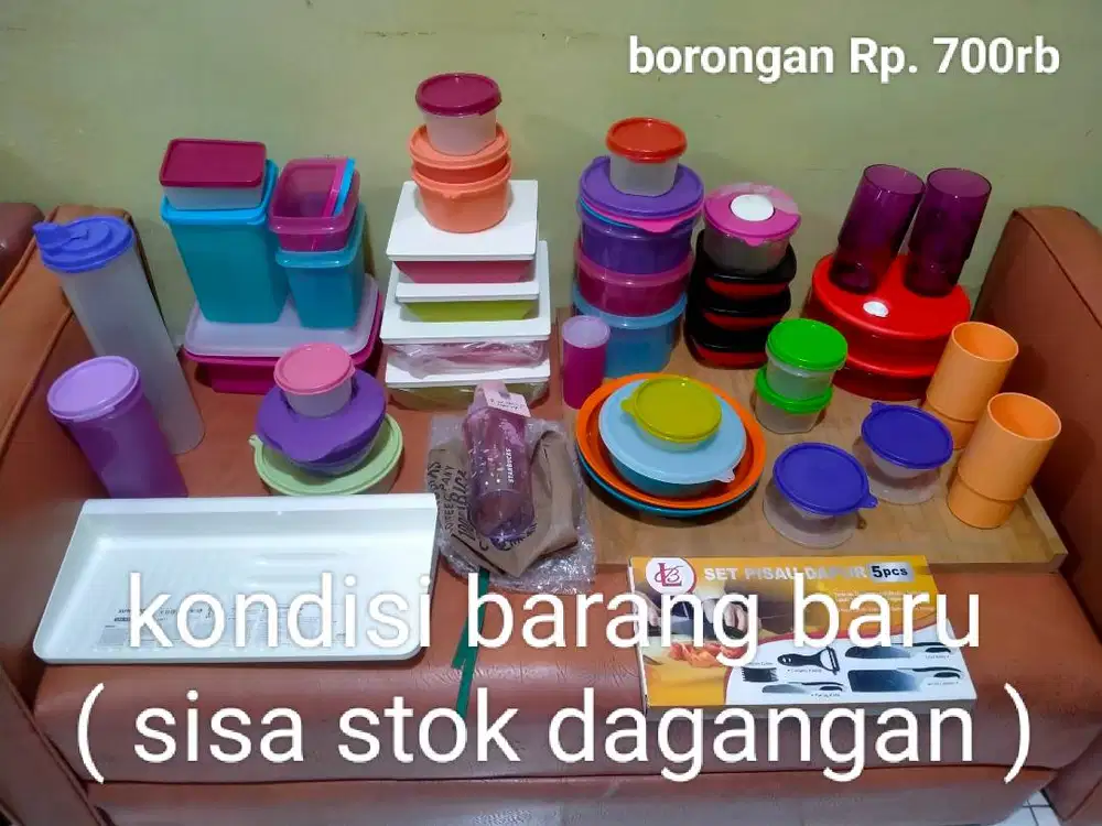 Perlengkapan makan tuppy borongan