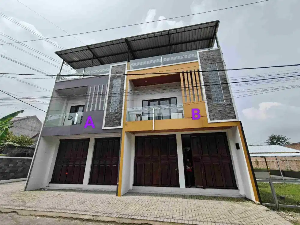 Ruko Baru 3Lt Siap Pakai Dekat Kampus 1 UMS