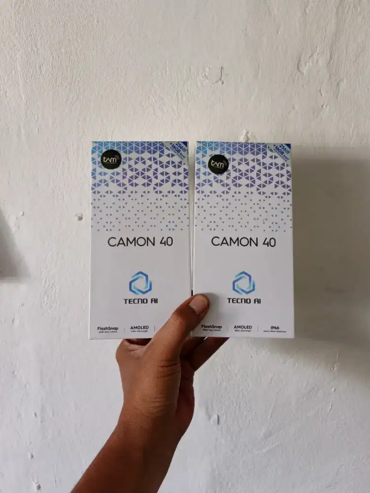 [ Fast respon WA ] Tecno Camon 40 8+8/256 Garansi resmi 13bln