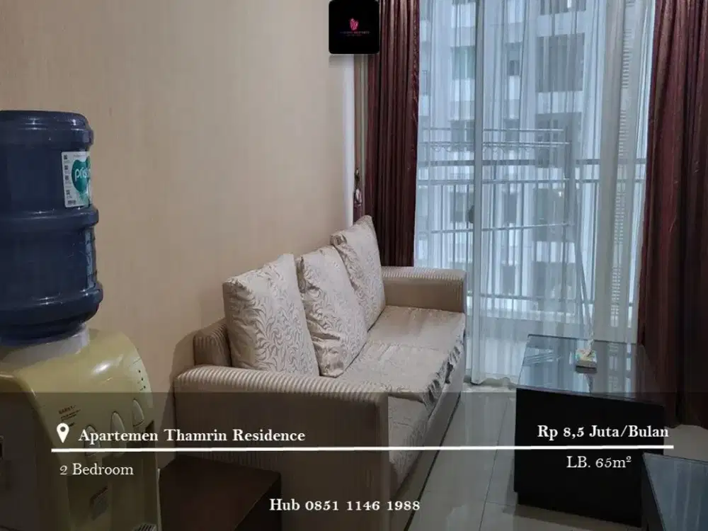 Disewakan Apartement Thamrin Residence 2BR Full Furnished
