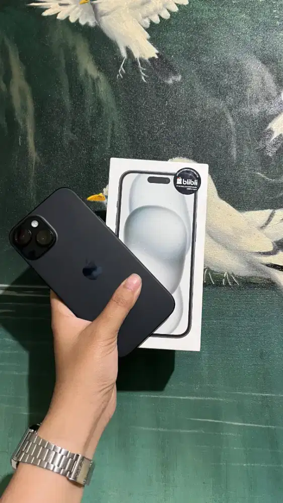 IPHONE 15 128GB IBOX GARANSI ON