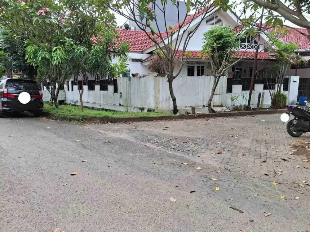 Jual Cepat Rumah Hoek Tanah 235M² Villa Melati Mas Serpong Tangerang