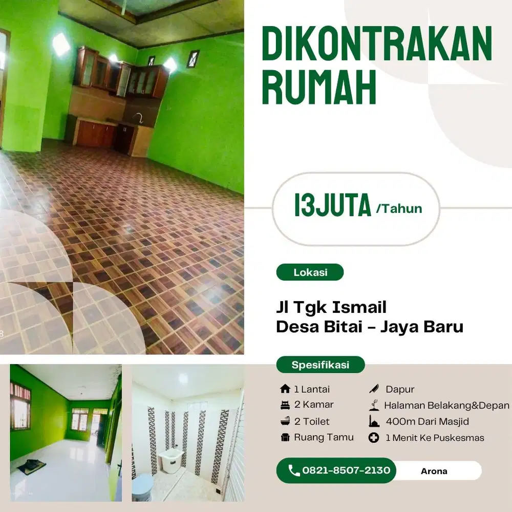 Rumah Disewakan
