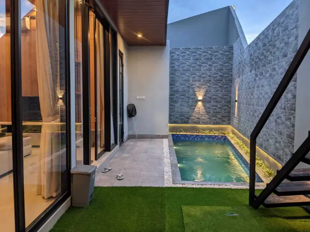 Jual Cepat BU, Villa Cantik Kaliurang Luas 133m2 SHM Ready,JOGJA UTARA