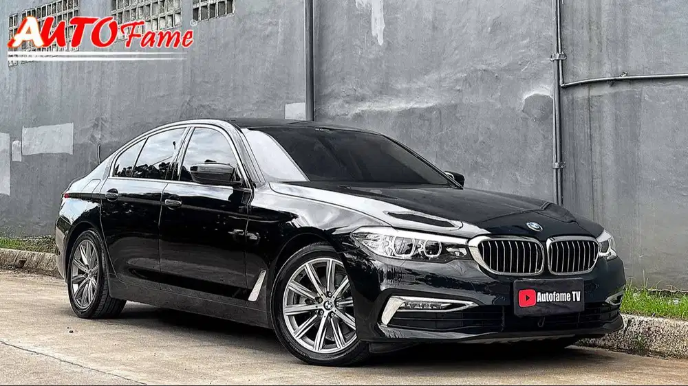 BMW G30 520i Luxury Line Black On Cognac 2018 Akhir