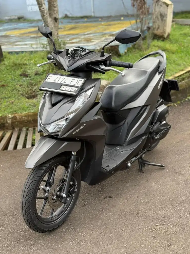 Honda Beat Deluxe Thn 2024 Matte Brown Mulus