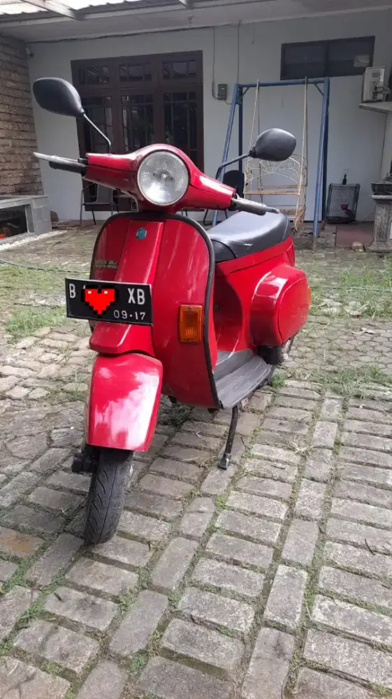 Vespa Corsa 97 (merah, pribadi)