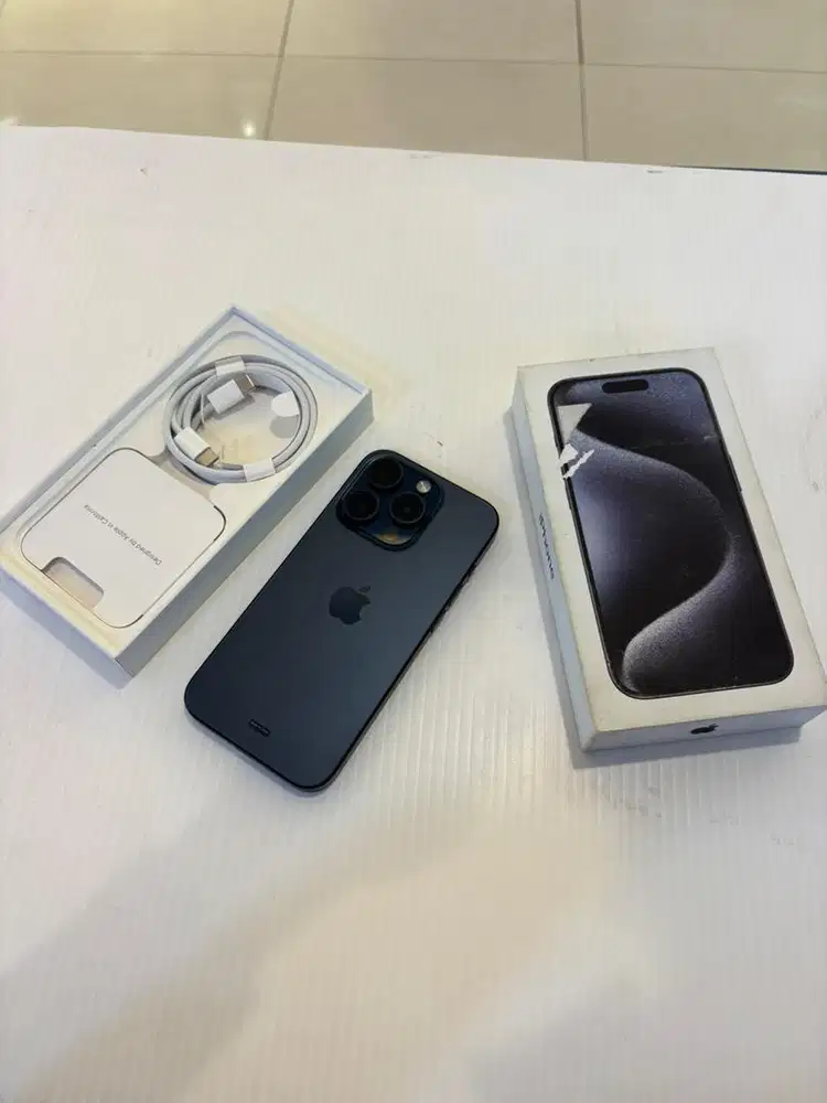 Iphone 15pro 128 garansi resmi ibox