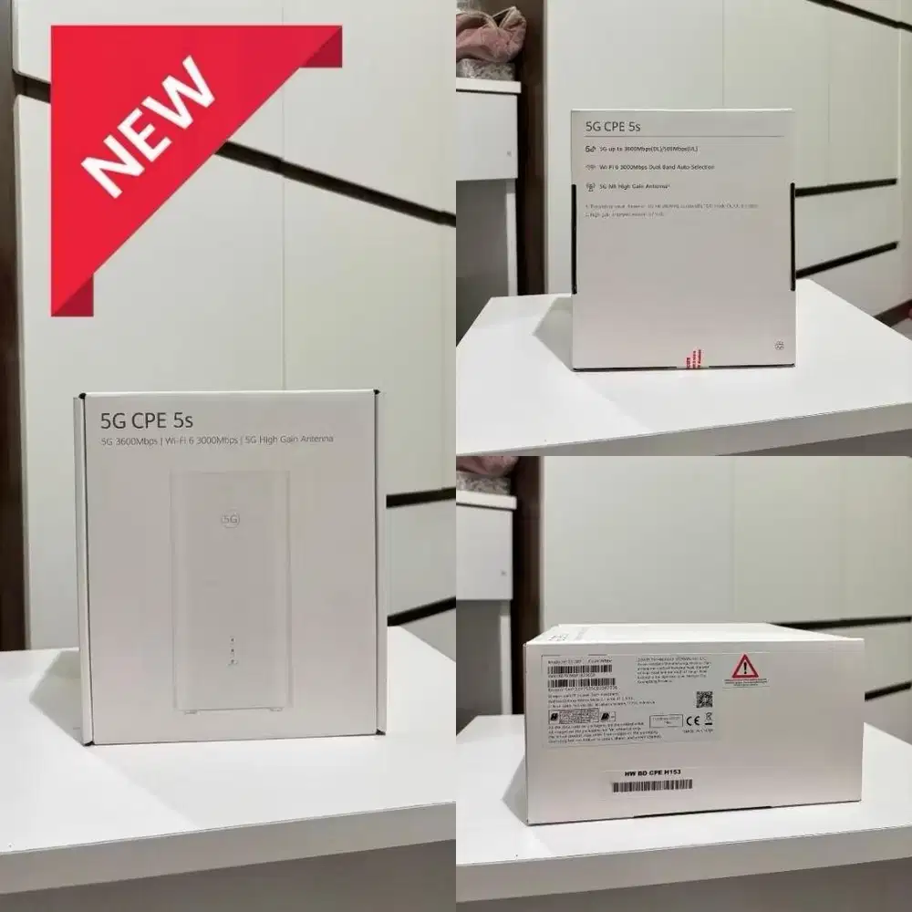 BARU MODEM ROUTER 5G Huawei Brovi H153-381 WIFI 6 CPE 3600Mbps