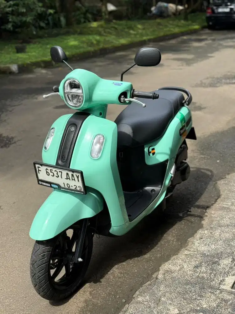 Yamaha Fazzio 125 Hybrid Thn 2024 Hijau Mulus