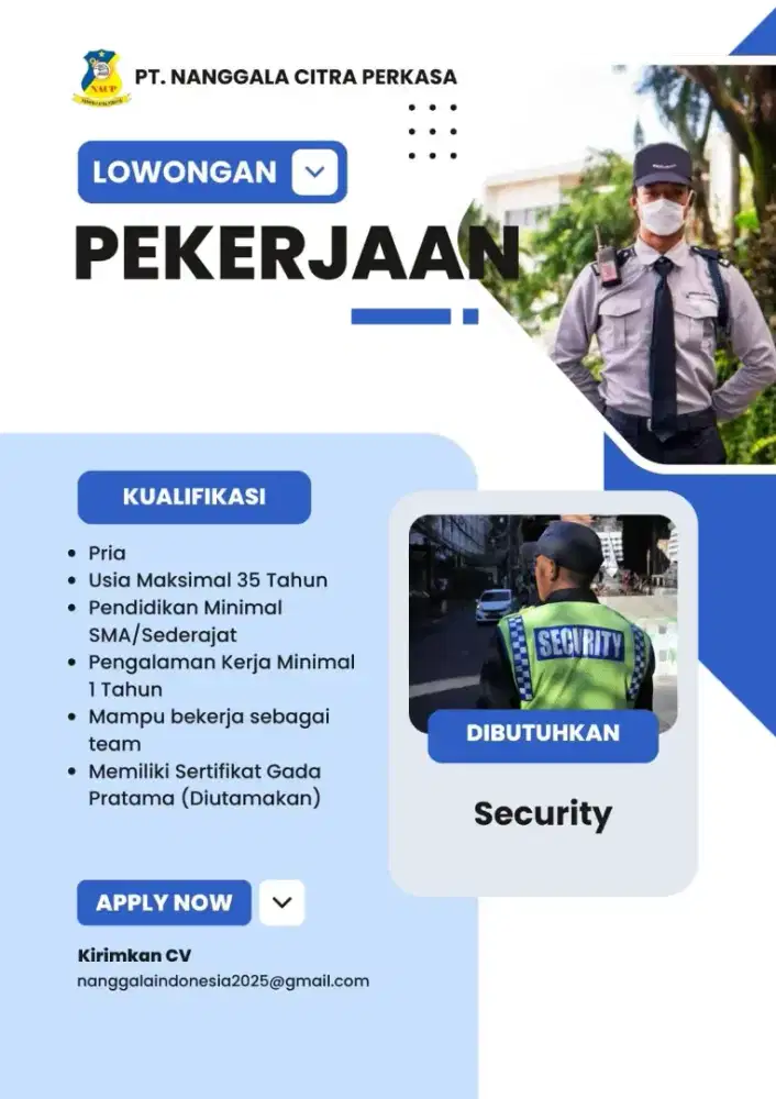 LOWONGAN SECURITY