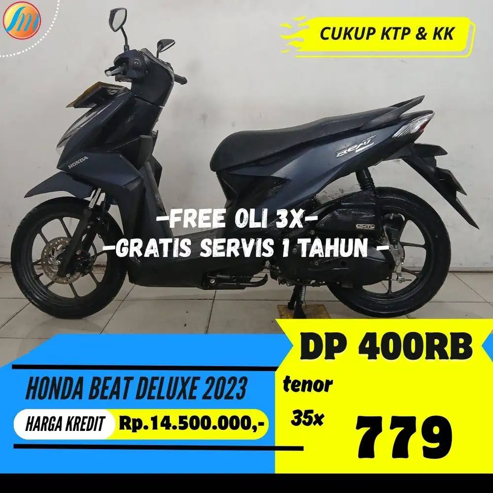 HONDA BEAT DELUXE 2023 KREDIT DP 400RIBU ANGSURAN RINGAN BERGARANSI