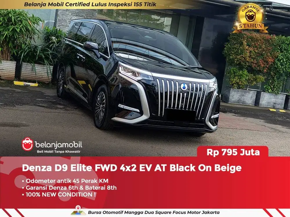 [ KM 45 PERAK ] Denza D9 D 9 Elite FWD 4x2 EV AT 2024 2025