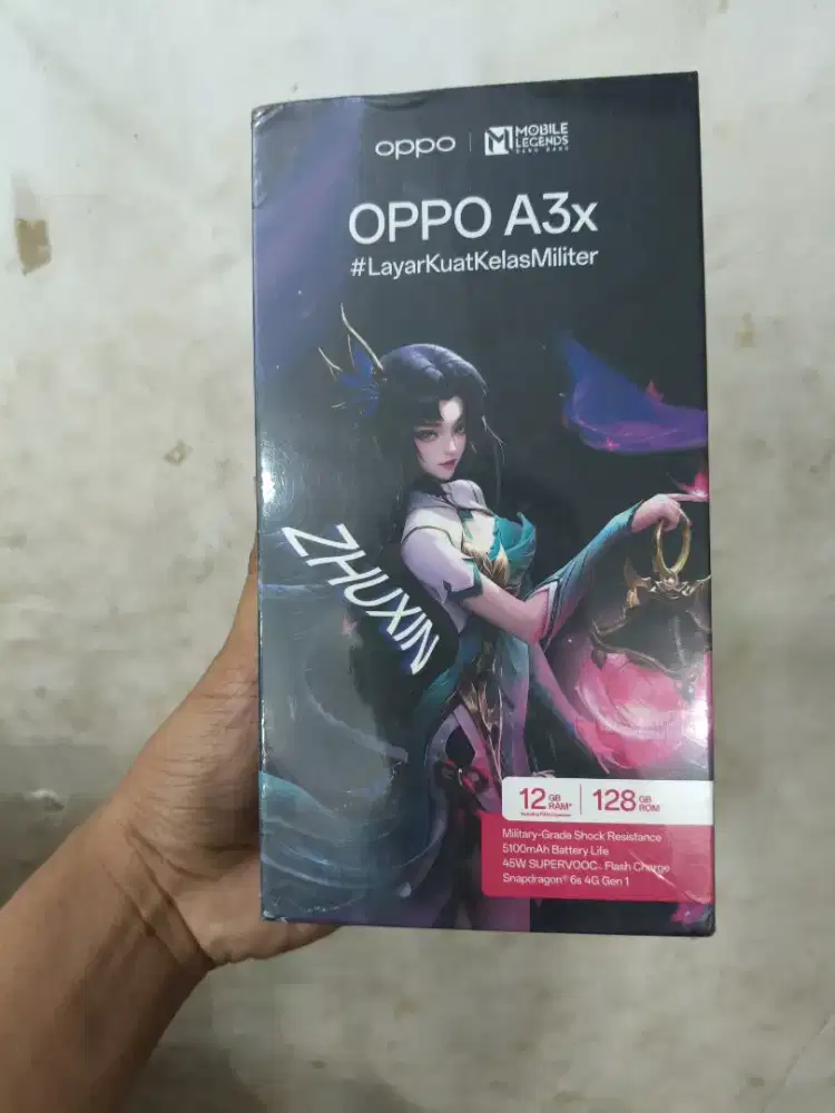 new oppo a3x 6/128 garansi resmi