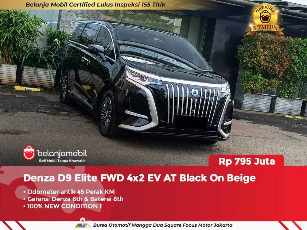 [ KM 45 PERAK ] Denza D9 D 9 Elite FWD 4x2 EV AT 2024 2025