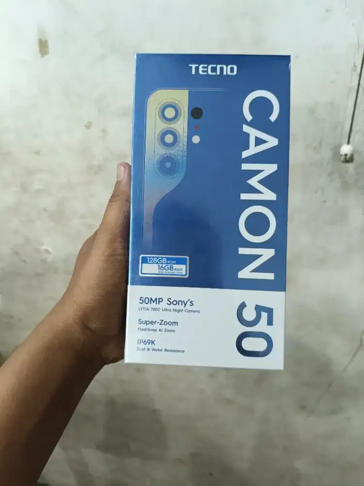 new tecno camon 50 8/128 garansi resmi
