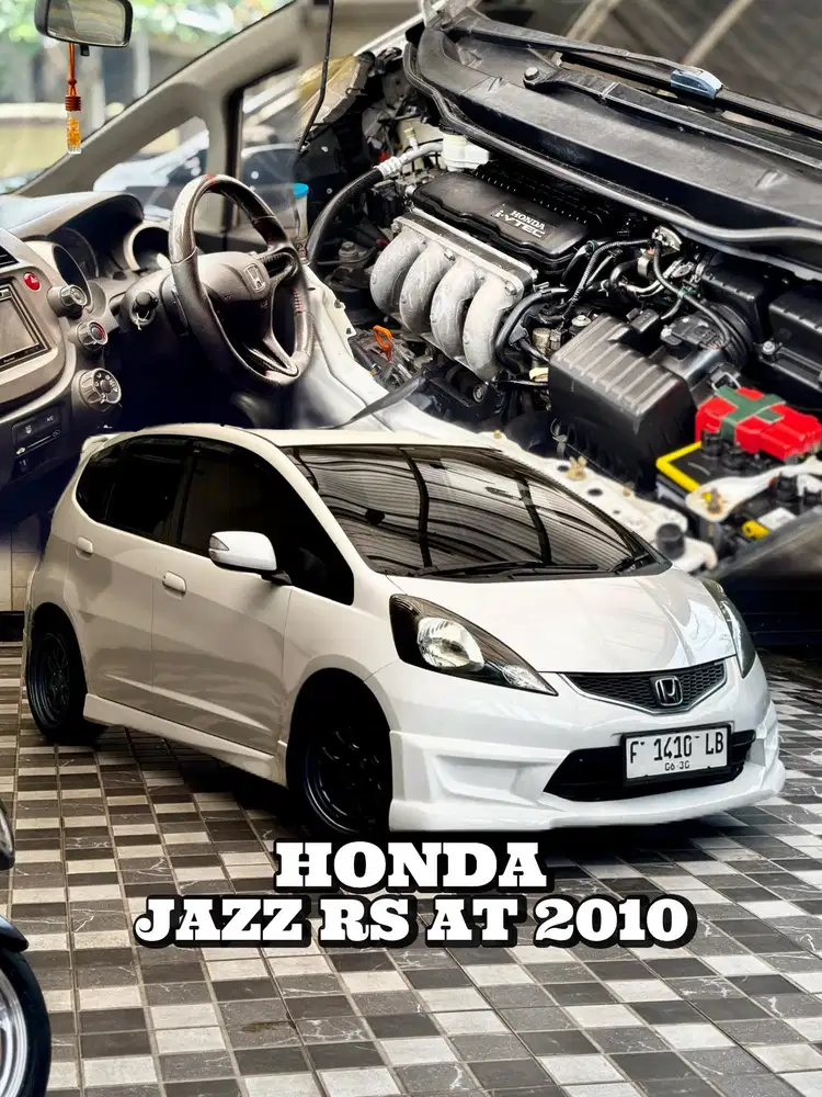 Honda Jazz RS AT Matic 2010 Putih Siap Pakai