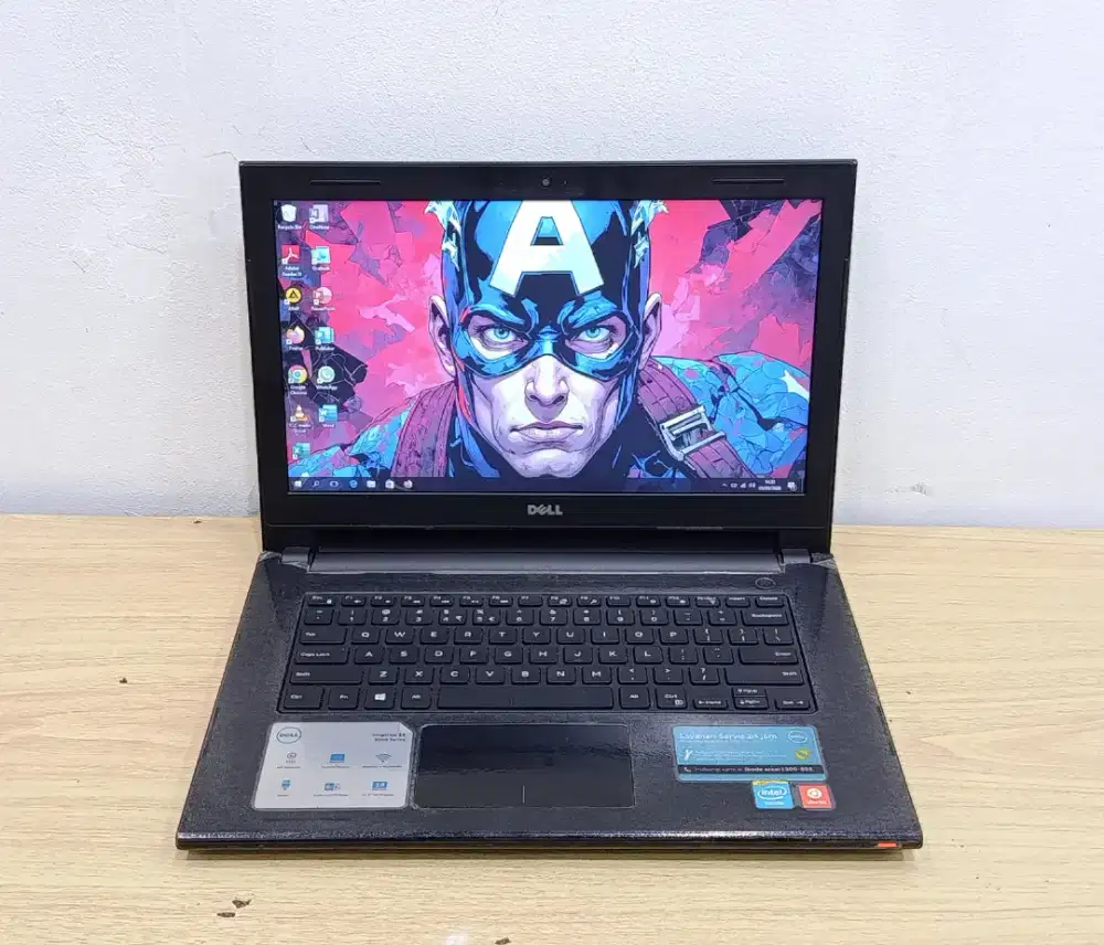 DELL Inspiron 14 prosesor Intel Celeron N3205U Ram 8GB SSD 128GB