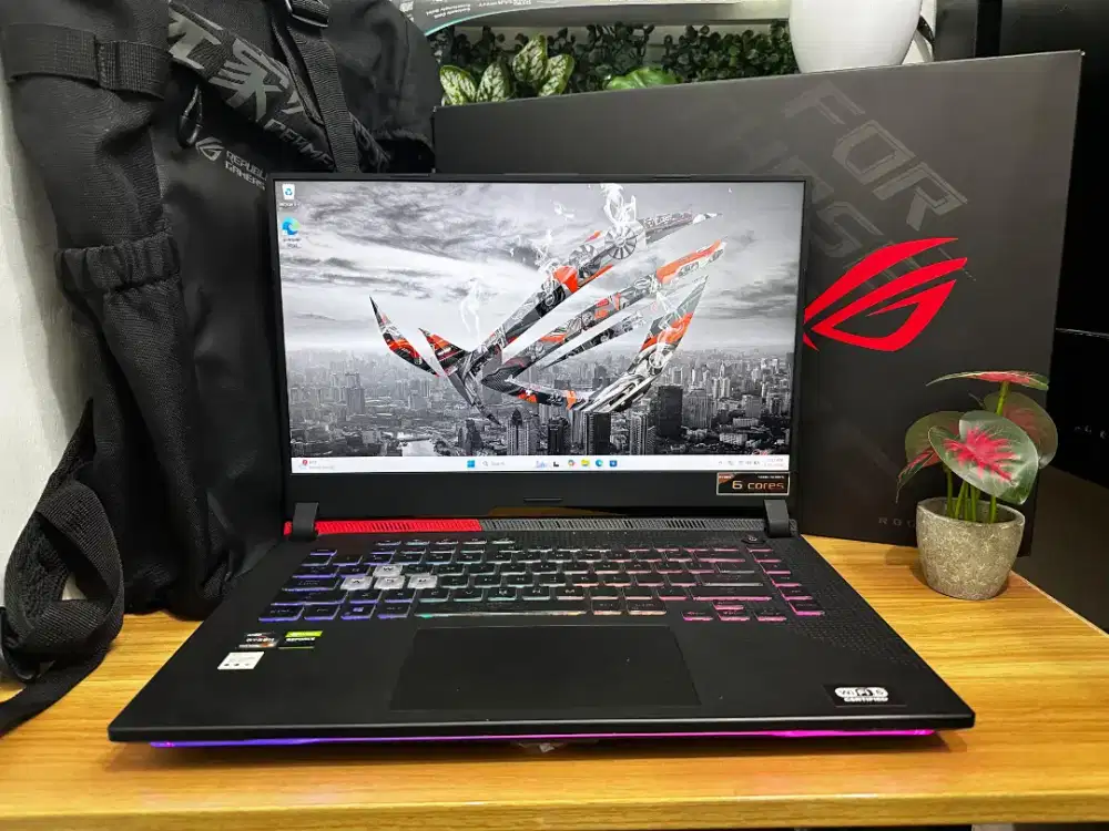 ASUS ROG STRIX G513QC
AMD Ryzen 5 5600H 16GB 512GB
RTX 3050 4GB