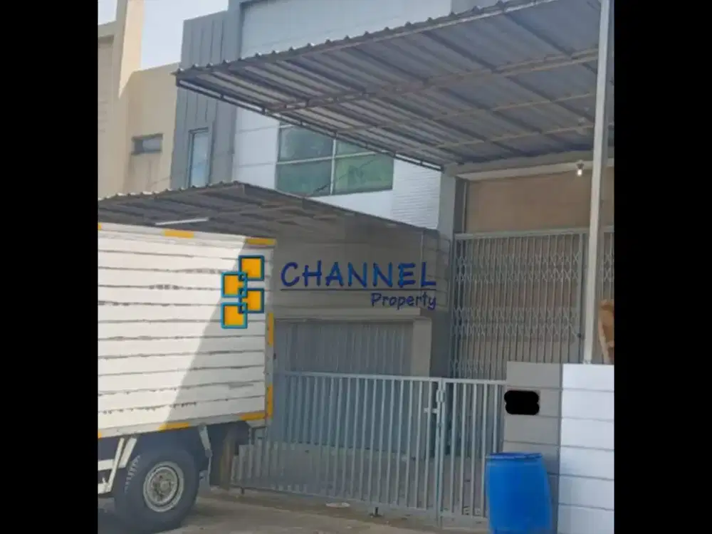 DISEWAKAN Gudang Siap Pakai Lokasi Strategis Dekat Pintu Tol BSD Taman Tekno, St