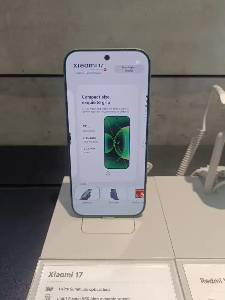 Xiaomi 17 Ram 12Gb 256G Bisa Cicilan Bunga 0,99% DP 0