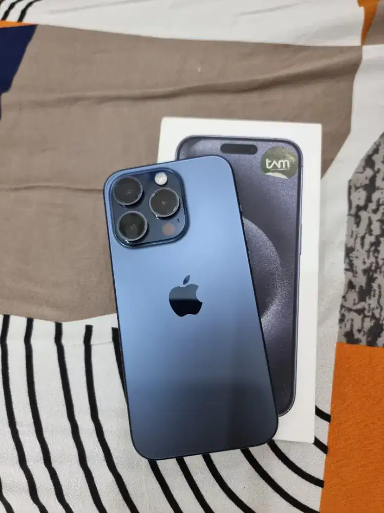 Iphone 15pro 128GB ibox mulus lengkap