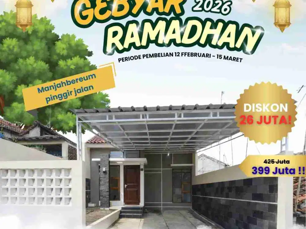 JARANG ADA! Rumah Pinggir Jalan Di Cileunyi TURUN HARGA! Berani Ambil?