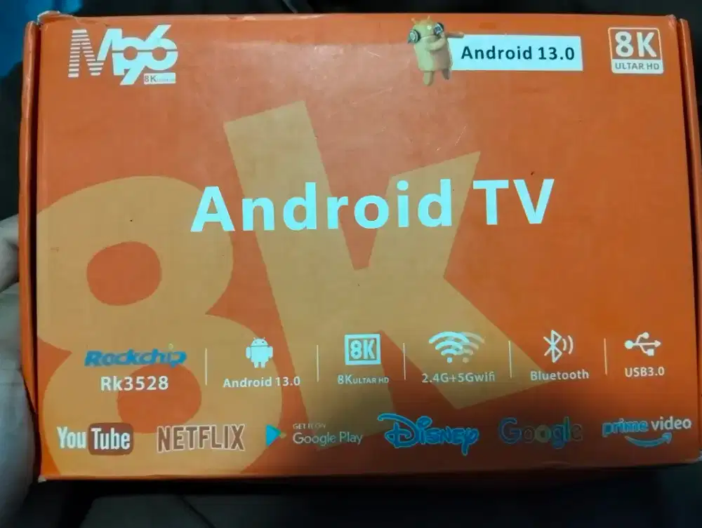 Android TV M96 8K