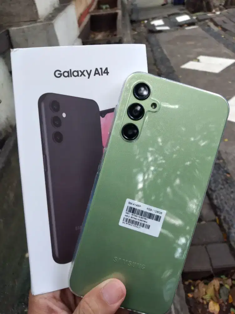 Jual BU lengkap samsung A14 ram 6gb/128gb