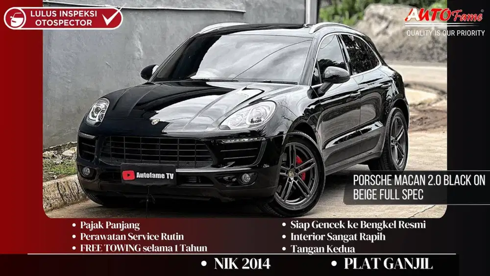 Porsche Macan 2.0 NIK 2014