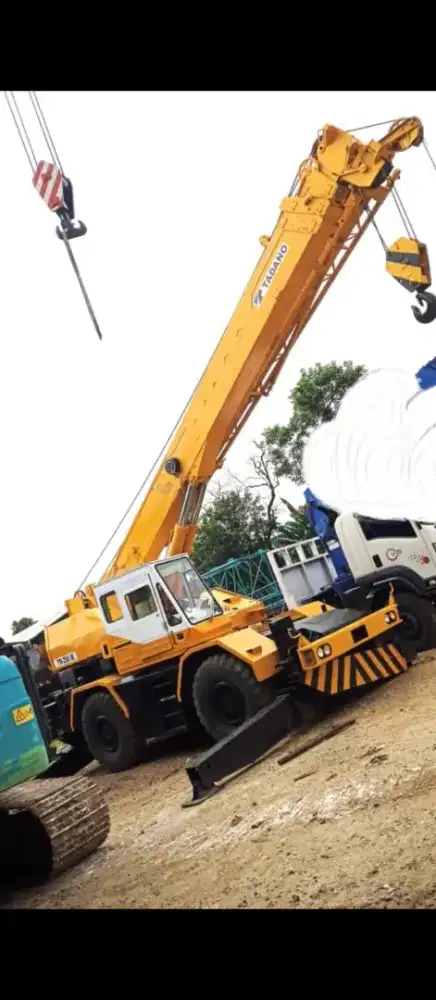 Raughterain crane tadano TR250 tahun 86