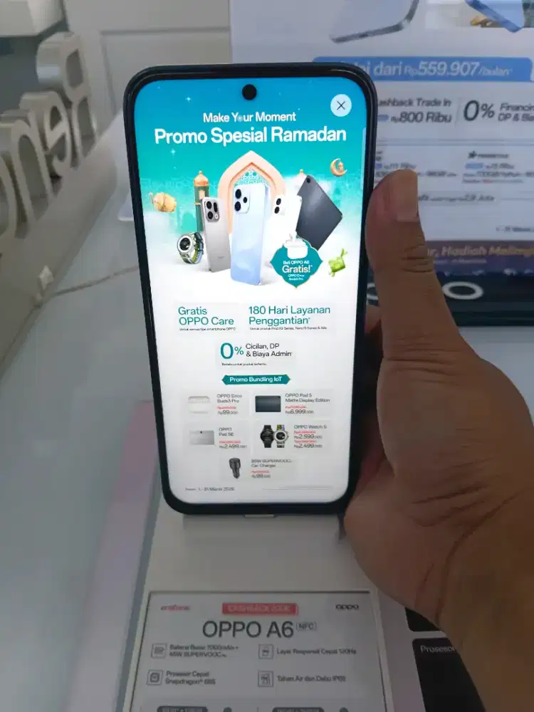 Promo hp Oppo bisa cash n cicilan