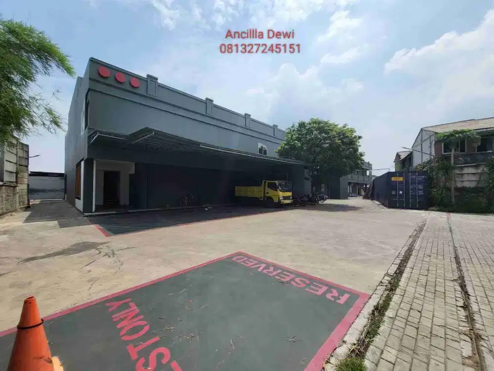 Dijual Gudang harga di bawah Market area Kalideres LT 5080 m² Jakarta Barat