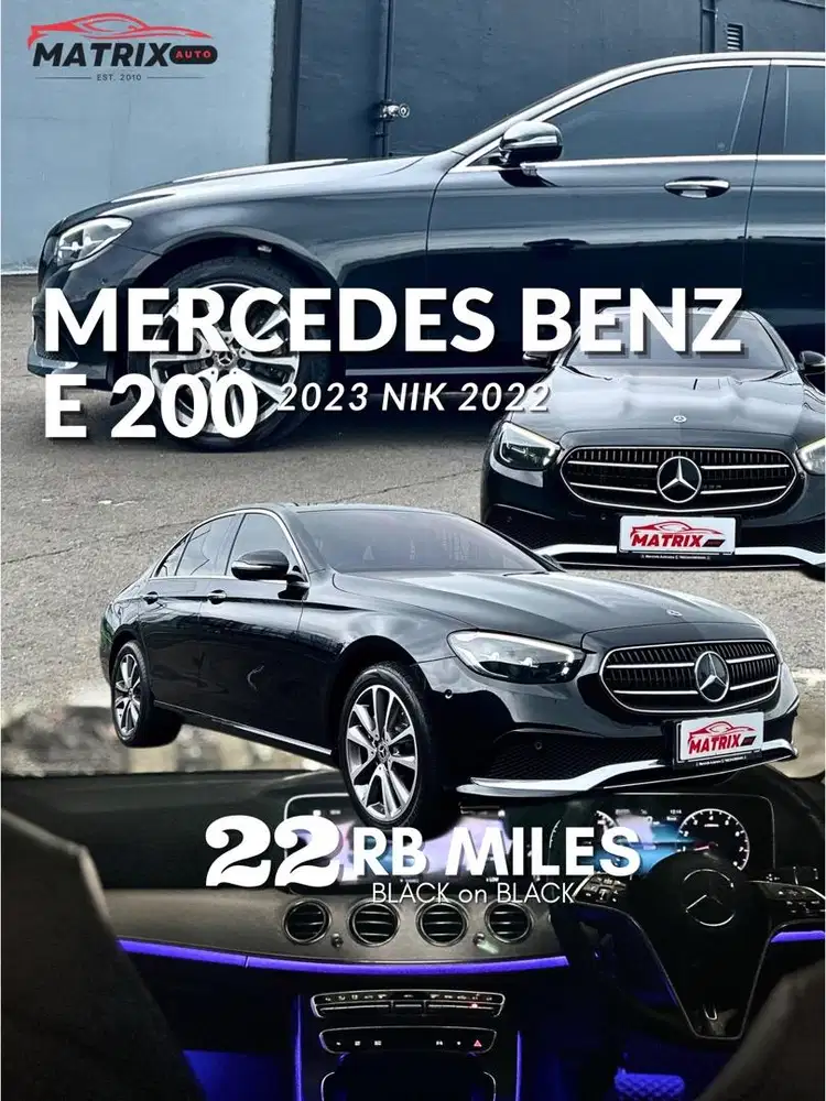 MERCEDES BENZ E 200 ! MERCY E 200 nik 2022! E200 ! Sedan mercy e200 !