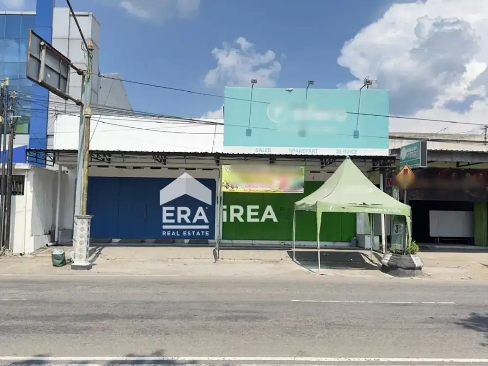 RUANG USAHA DAN RUMAH DIJUAL DI SRAGEN DEKAT LUWES