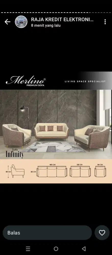Cicilan Sofa infinity