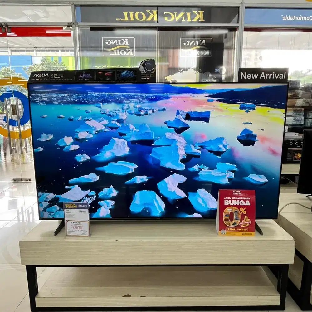 NEW ARRIVAL AQUA 4K QLED GOOGLE TV 70 INCH
