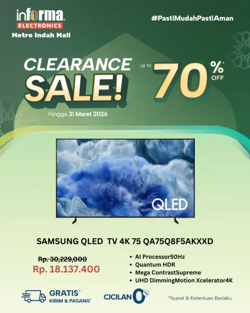 SEMUA BRAND ELEKTRONIK, SAMSUNG, LG, SHARP,  DLL