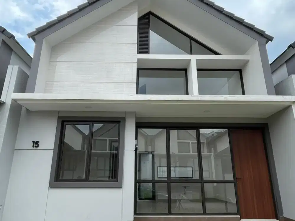 Rumah Modern di Spring Valley Sentul – Private & View Alam