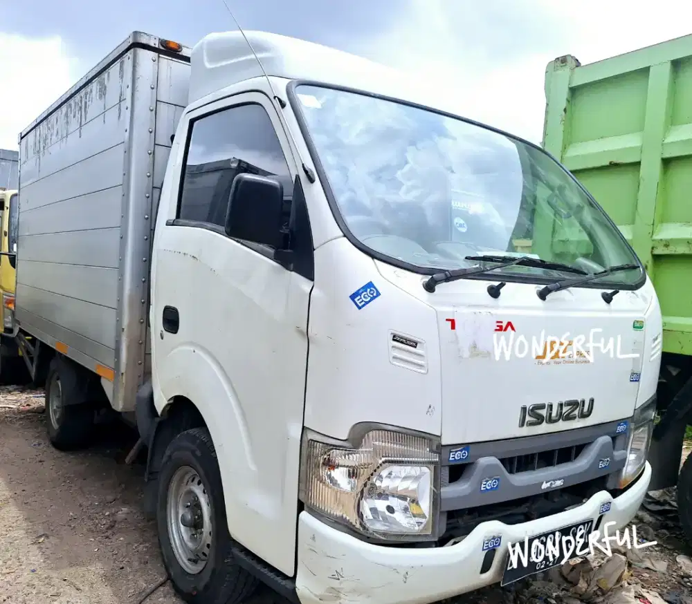 Isuzu Traga Box Alum 2022 Bio Solar Turbo Fullors L300 Plat kuning