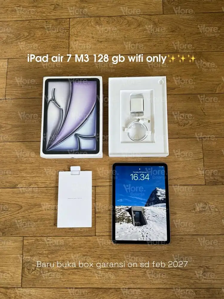 iPad air 7 M3 128 gb wifi only